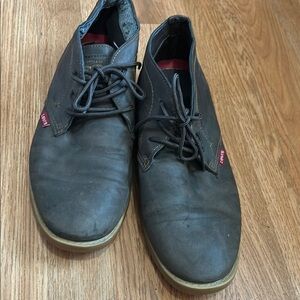 Levi's Black Chukka Boots Sleek Design